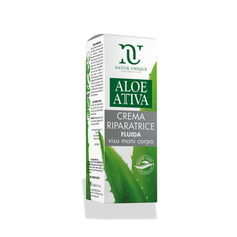 Crema Reparadora Fluida Aloe Attiva 190 ml