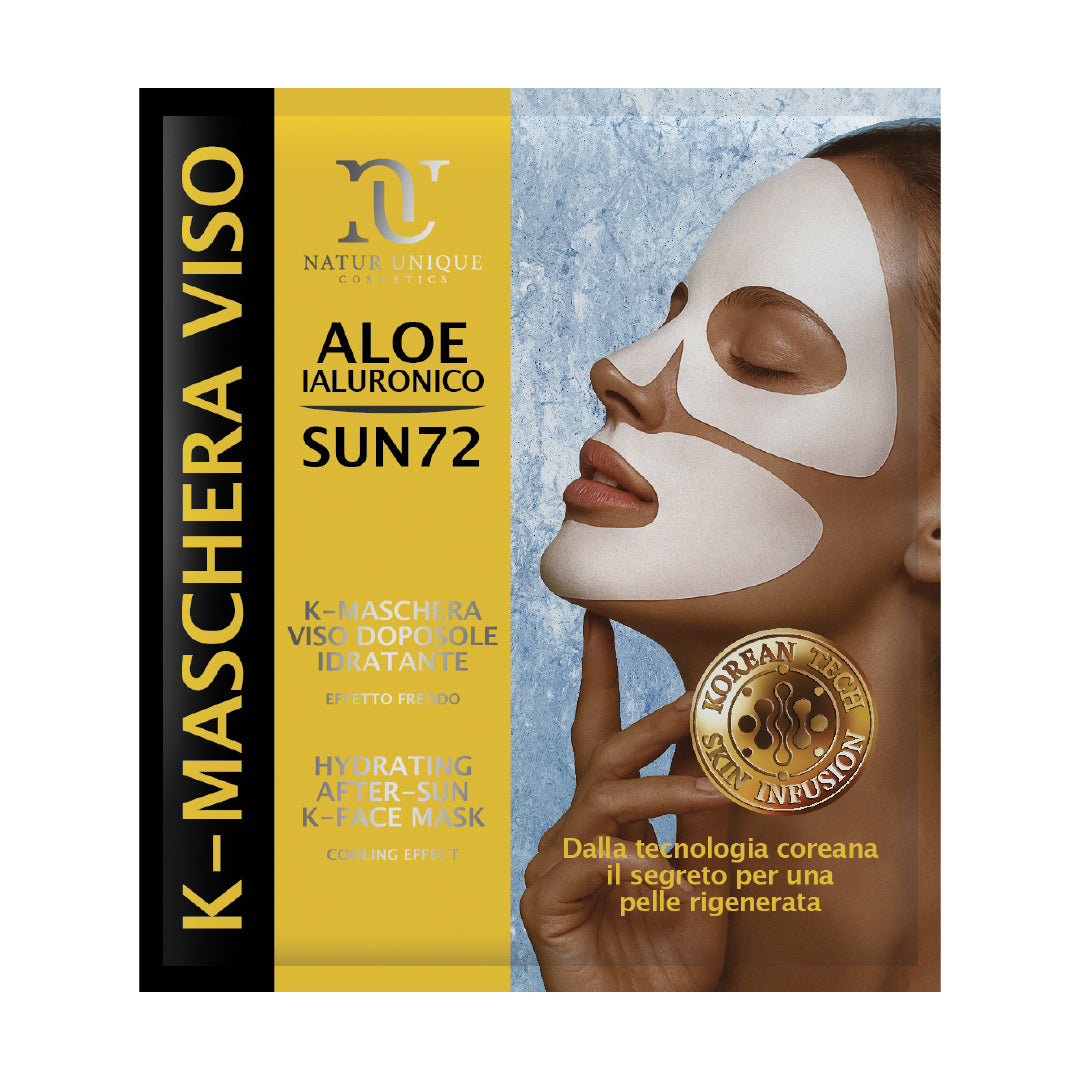 SUN72 Maschera Viso Doposole Idratante